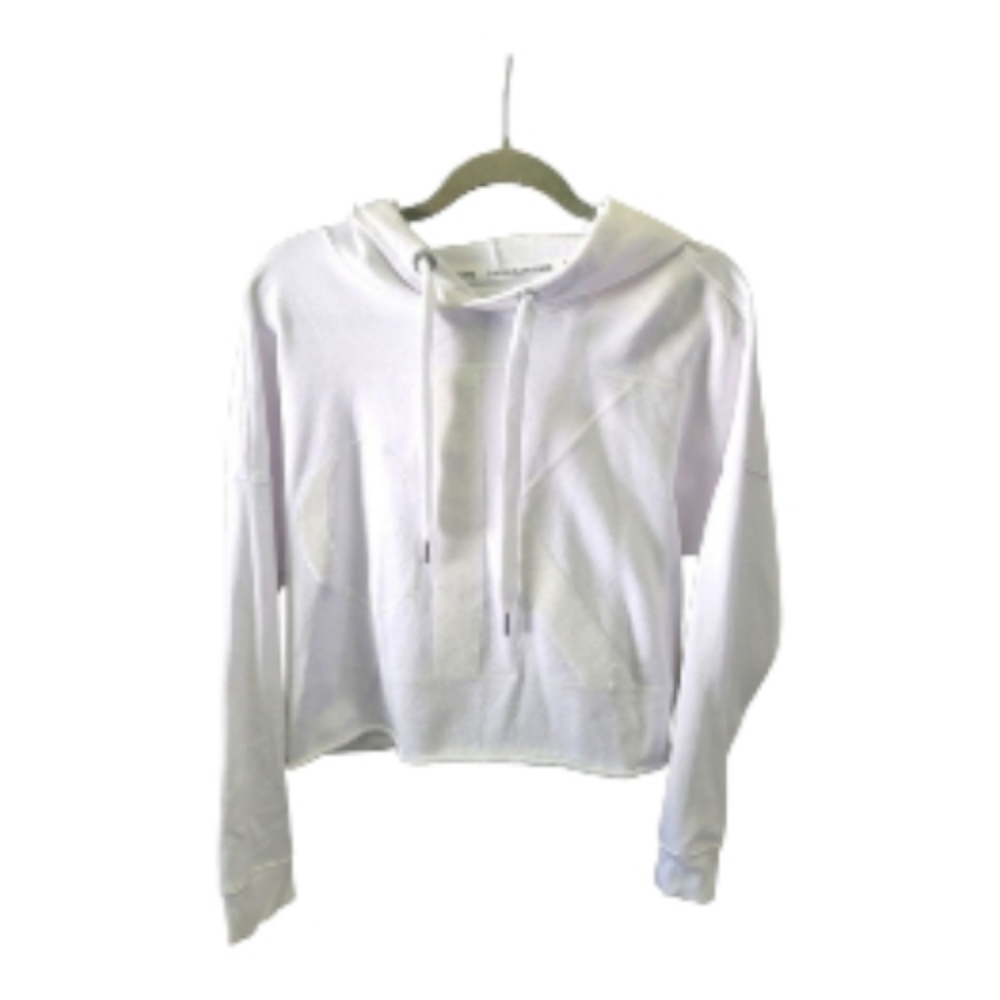 Calvin Klein White Women's Sweatshirt Hoodie